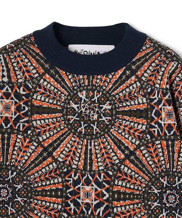 Recycled Knit Sweater BLUE