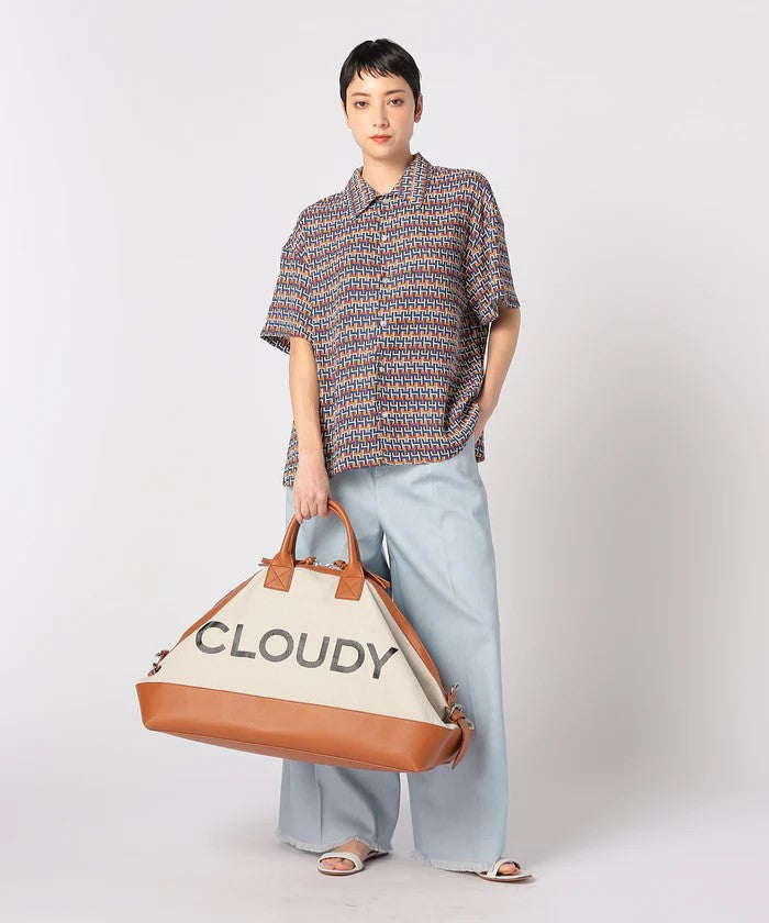 Logo Boston Bag CAMEL