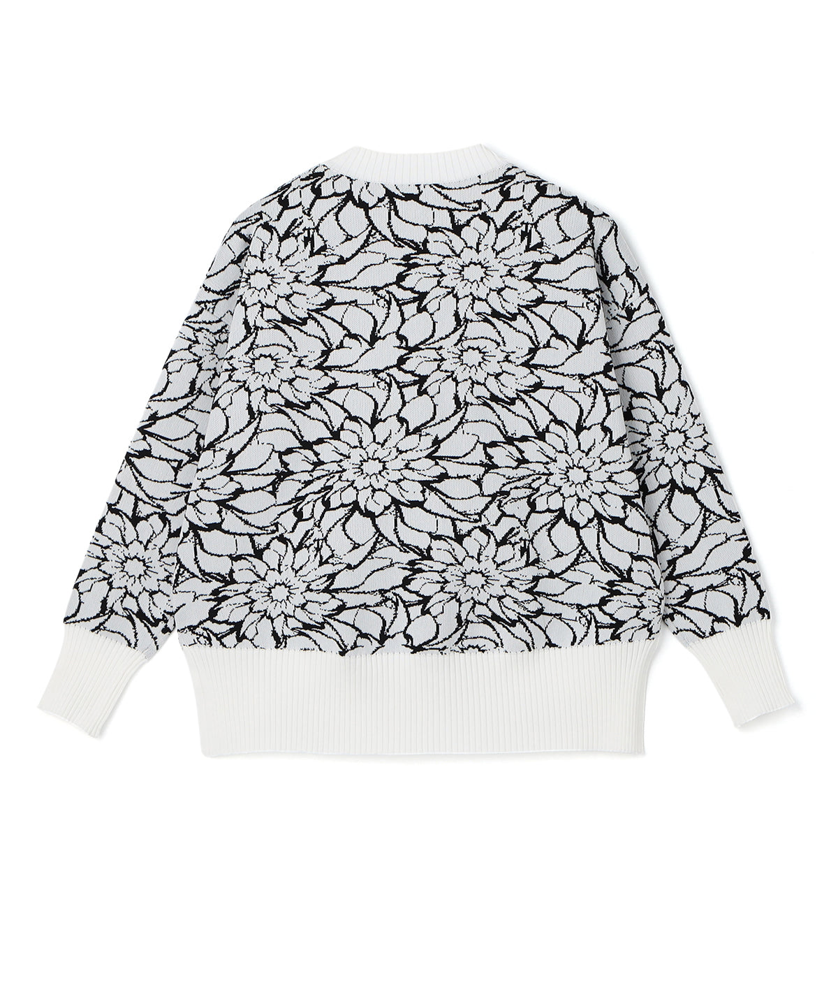 Dolman Sleeve Knit Sweater WHITE