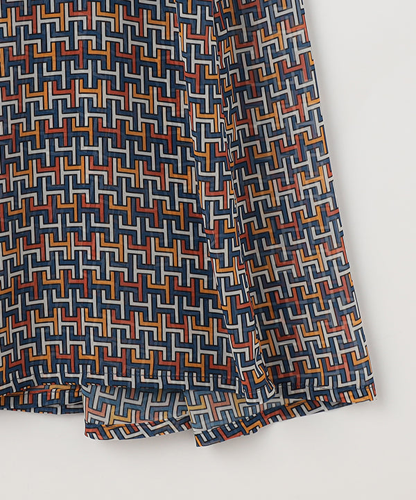 Chiffon Long Cardigan ORANGE