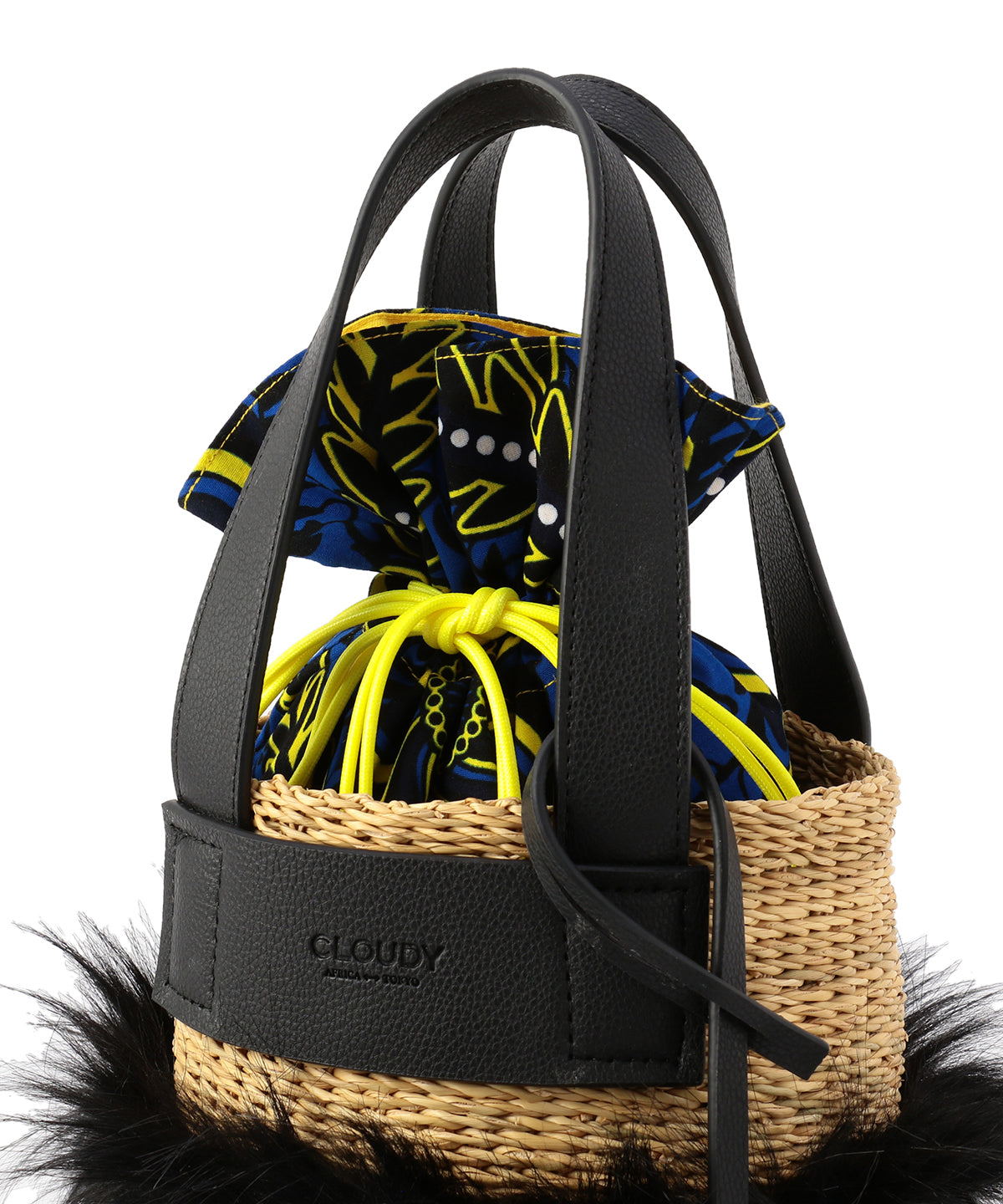 エコファーバスケット ブラック