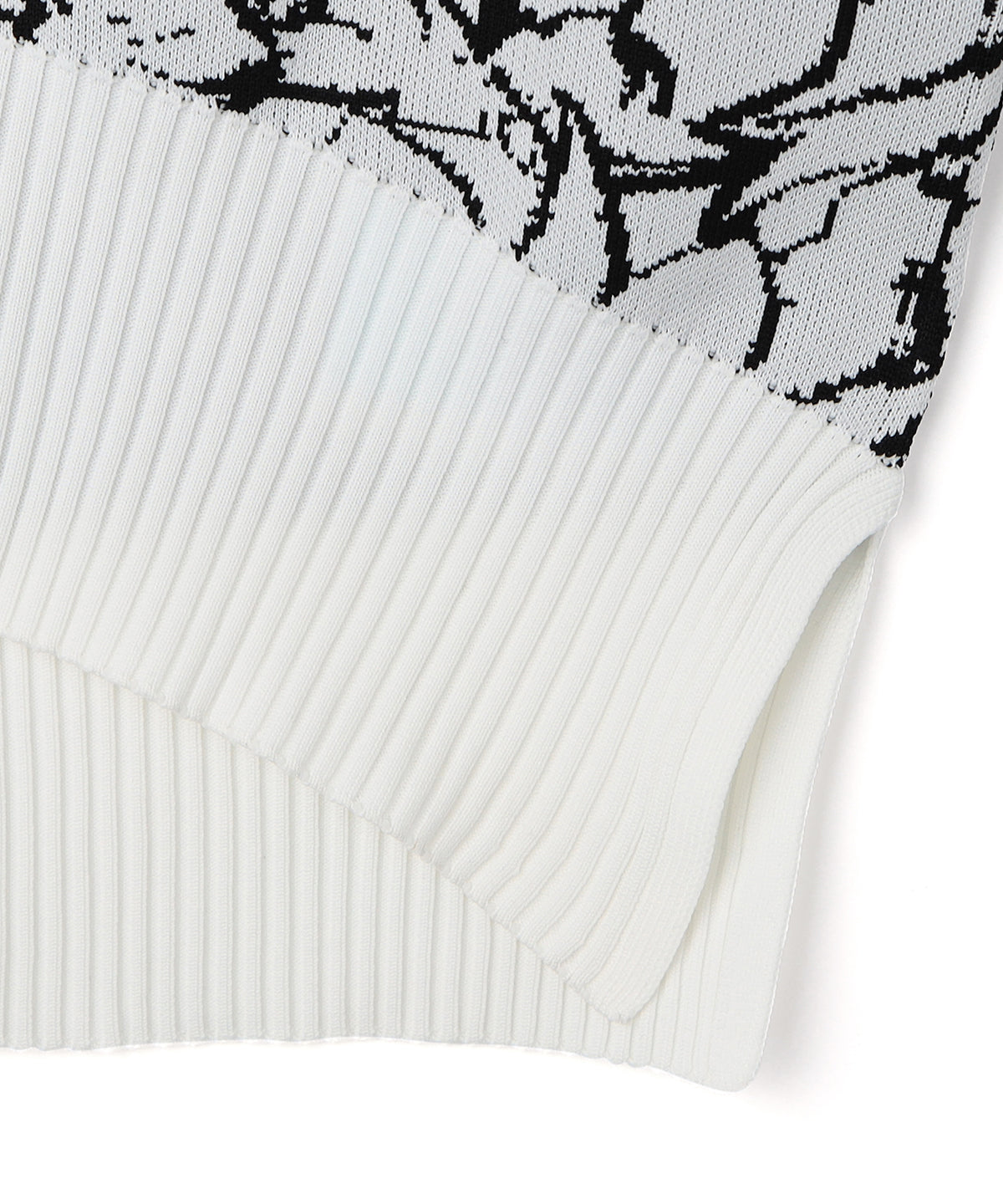 Dolman Sleeve Knit Sweater WHITE