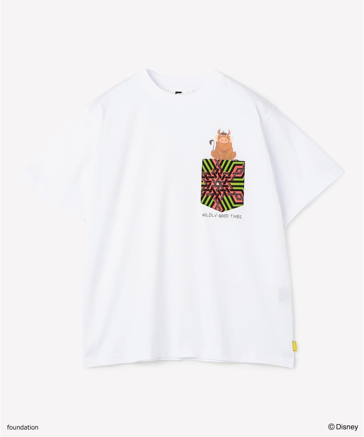 ポケットTシャツ PUMBAA WHITE