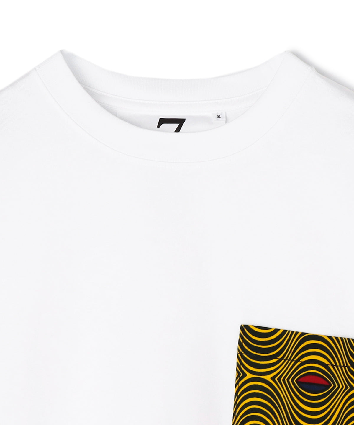Long Sleeve Pocket T-SHIRTS 001 WHITE