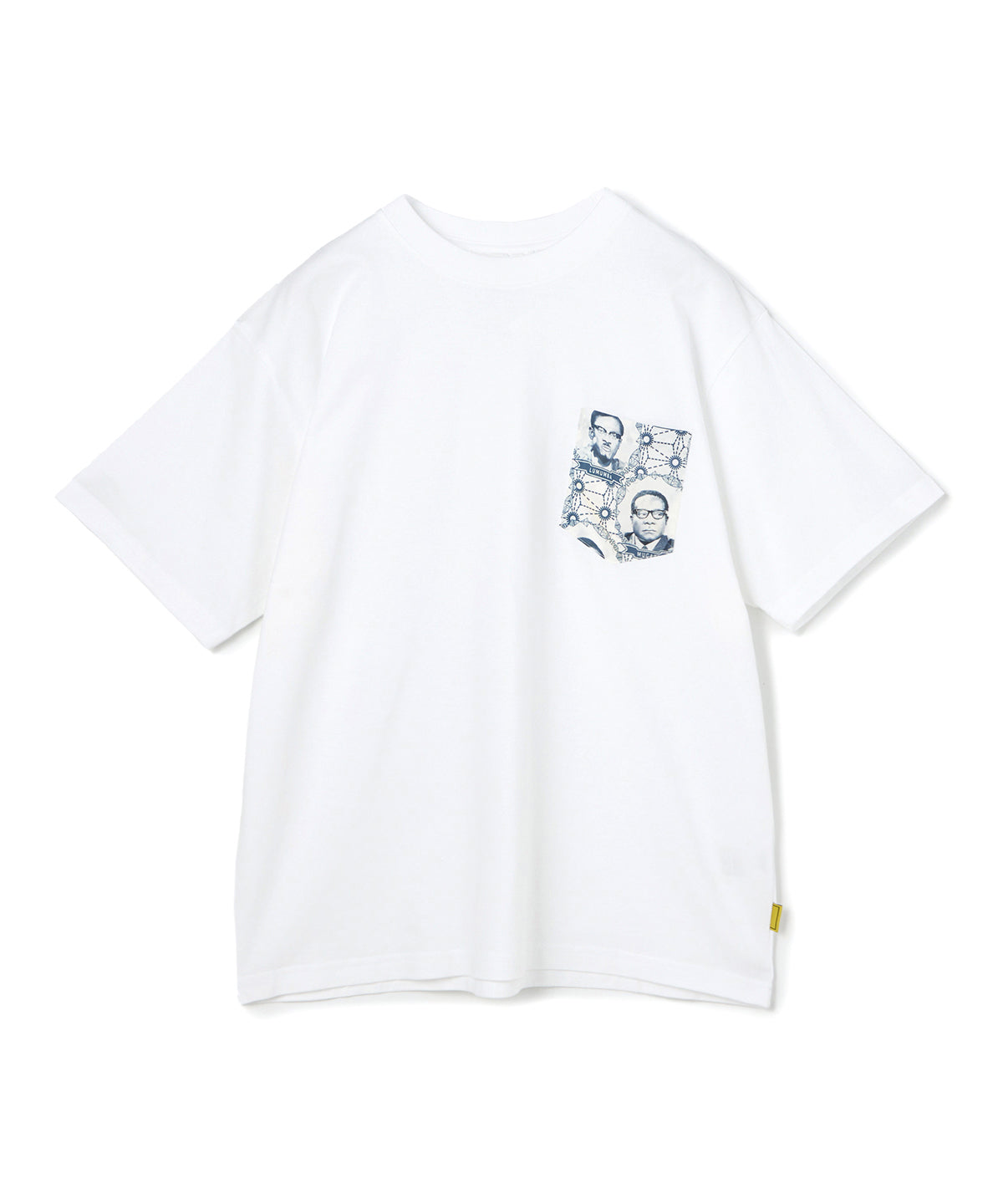 ポケットTシャツ 001 WHITE