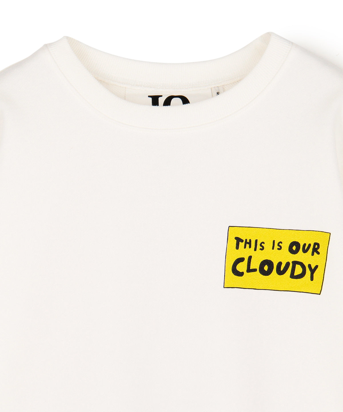 スウェットシャツ THIS IS OUR CLOUDY ホワイト