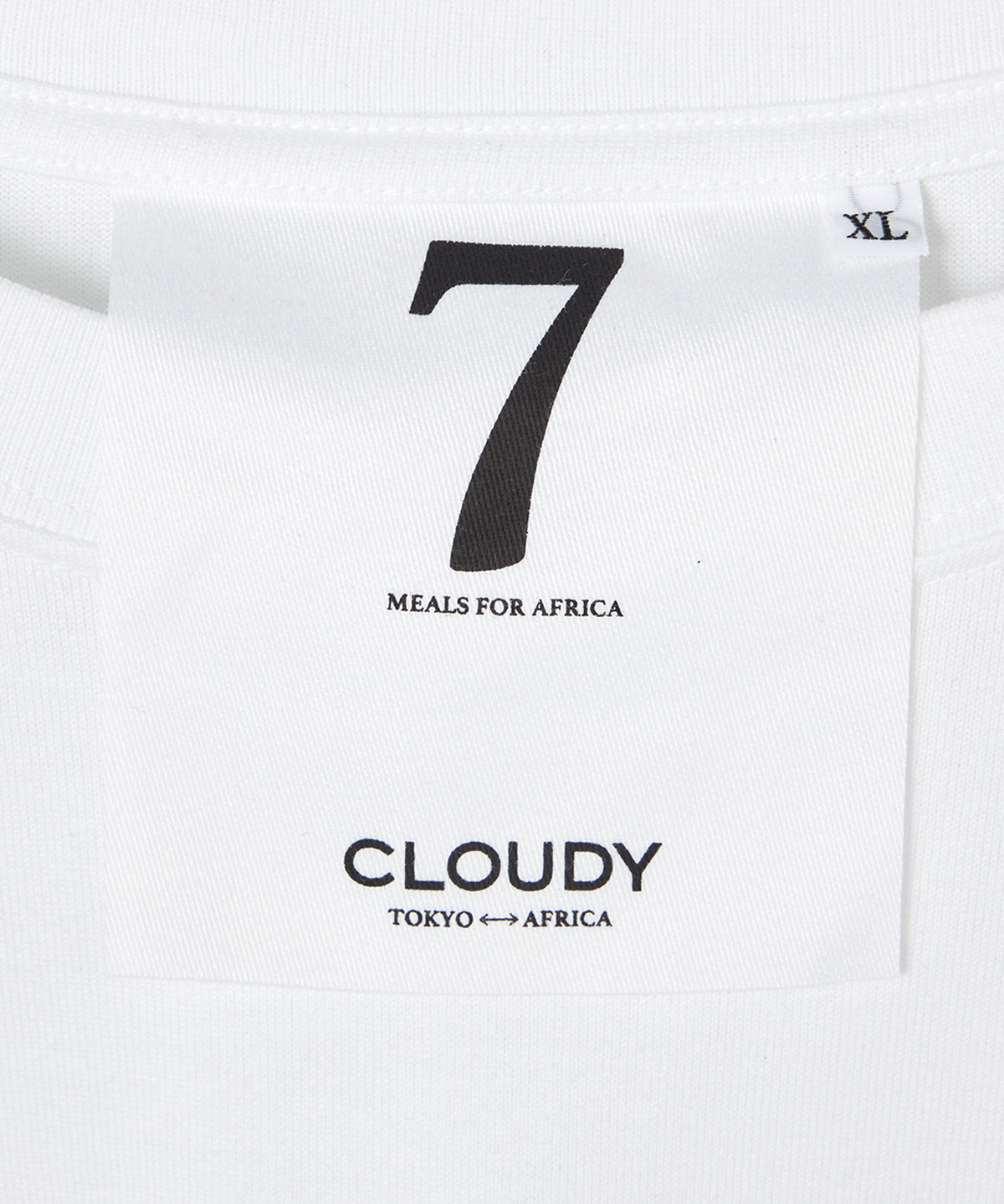 【予約:6月上旬発送予定】Lunch T-shirt ACCRA WHITE