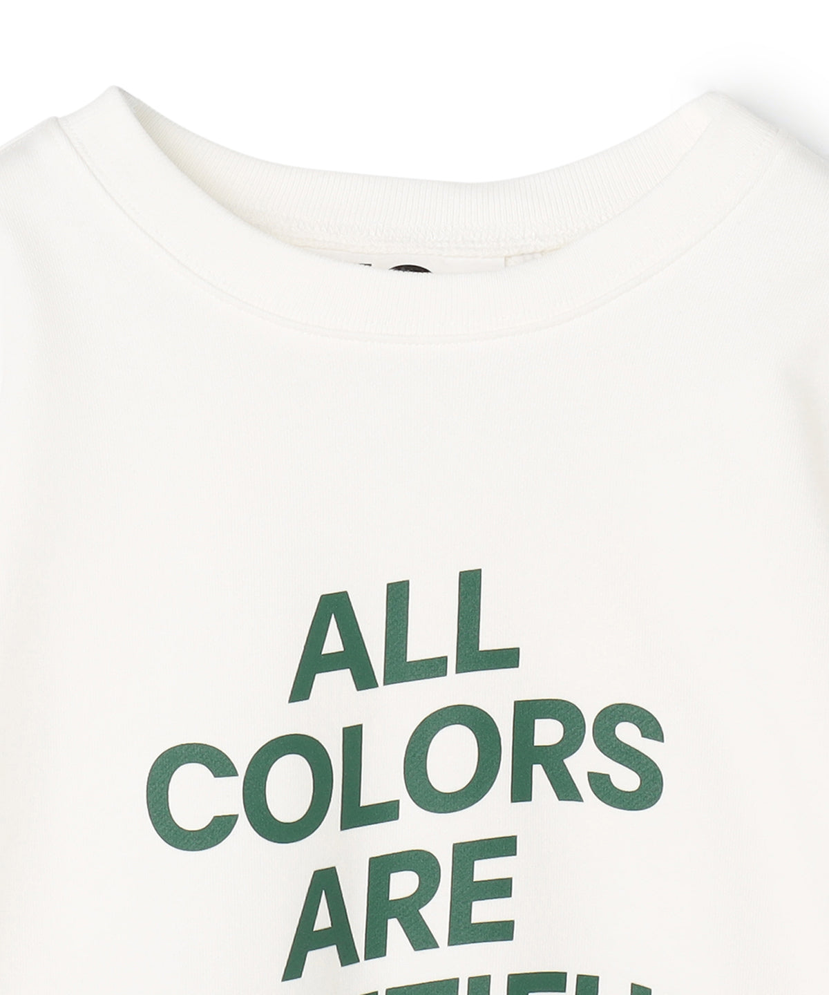 スウェットシャツ ALL COLORS ARE BEAUTIFUL ホワイト