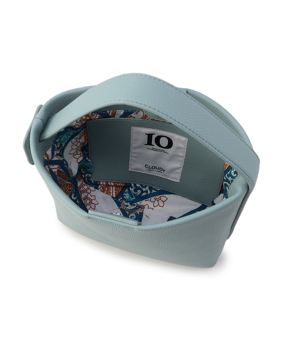 Coverd Buckle Hand Bag SAX