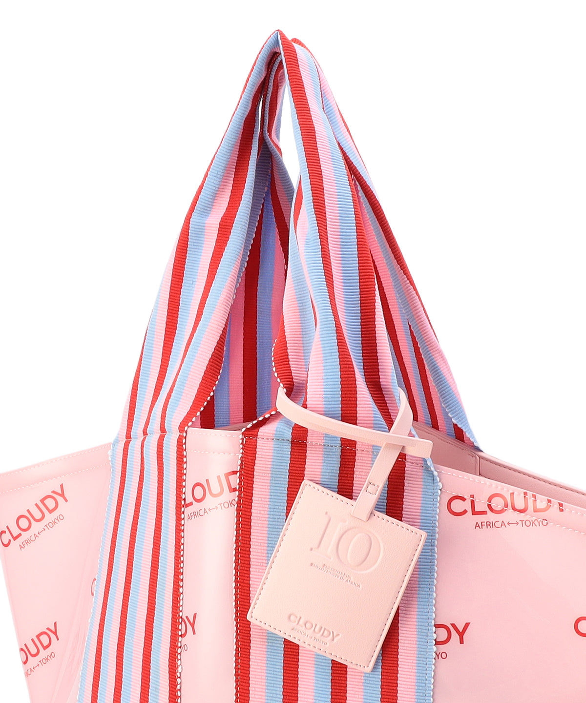 EVA × Kente Bag (Large)PINK