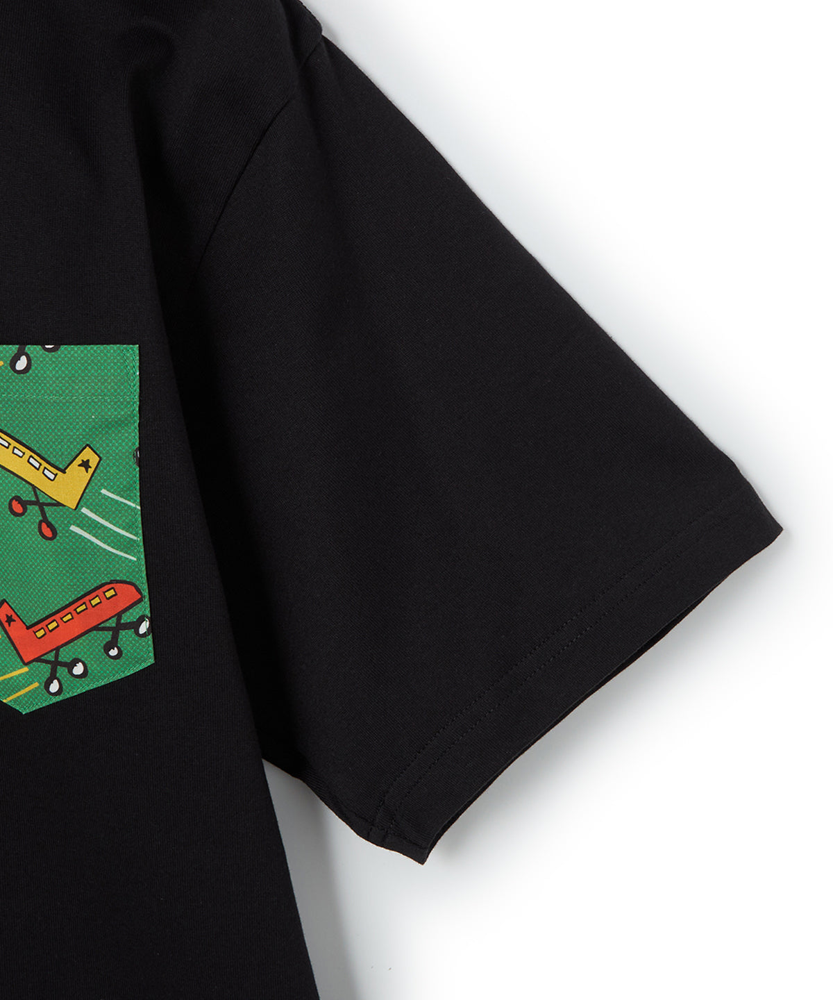 ポケットTシャツ 024 BLACK