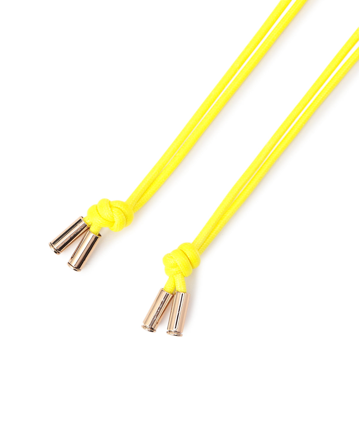 エコファードローストリングバッグ(Mサイズ) イエロー