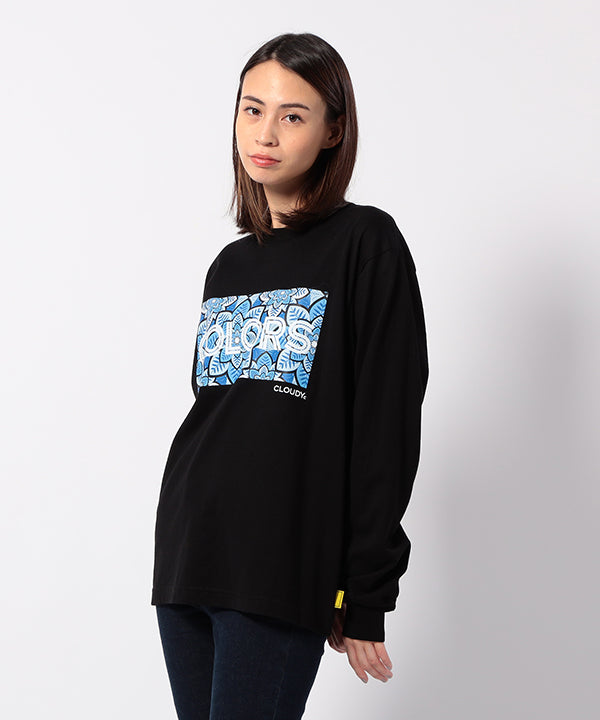 Long Sleeve T-Shirts TEXTILE COLORS BLACK
