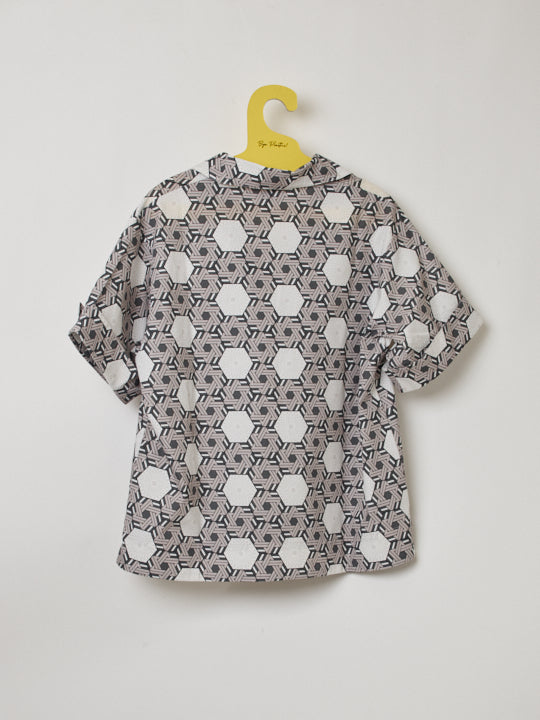 Pullover African Fabric Shirts BLACK