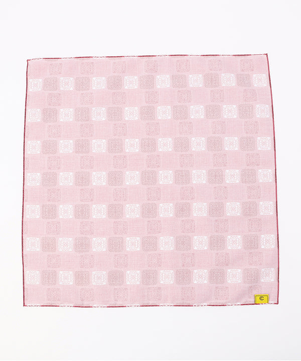 Printed Handkerchief 02 Chocolate