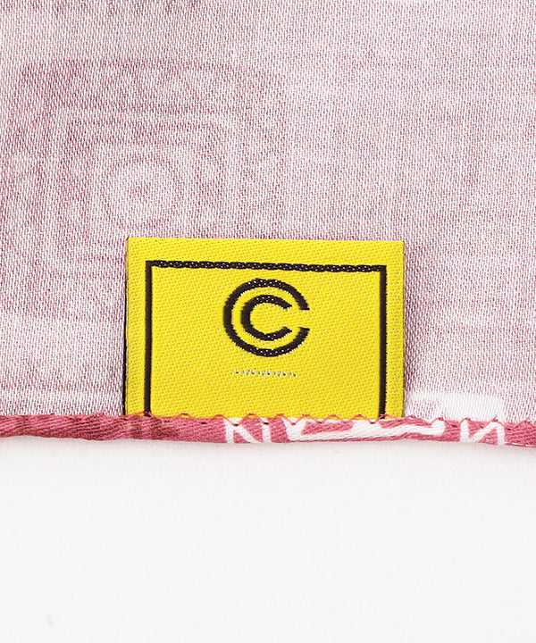 Printed Handkerchief 02 Chocolate