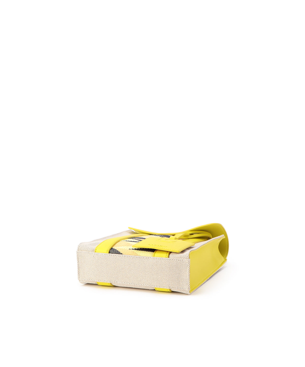 Two Tone Kente Shoulder Bag (Small) YELLOW