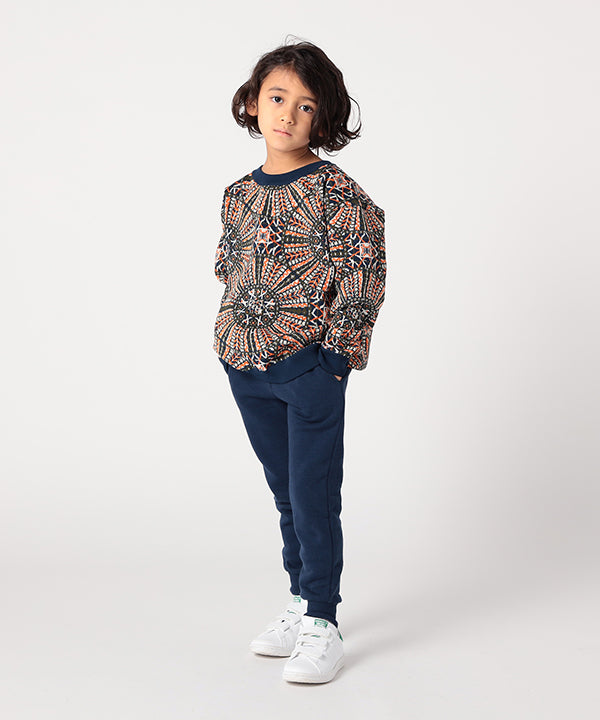 Kids Recycled Knit Sweater BLUE