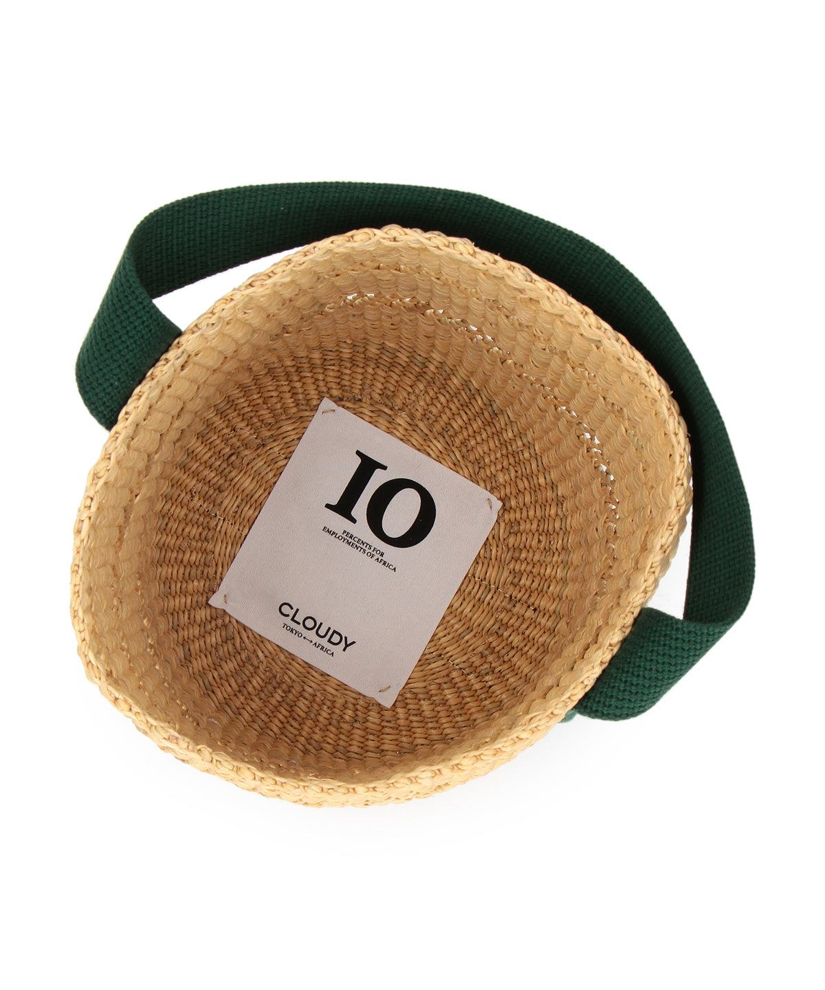 Mesh Tube Basket GREEN