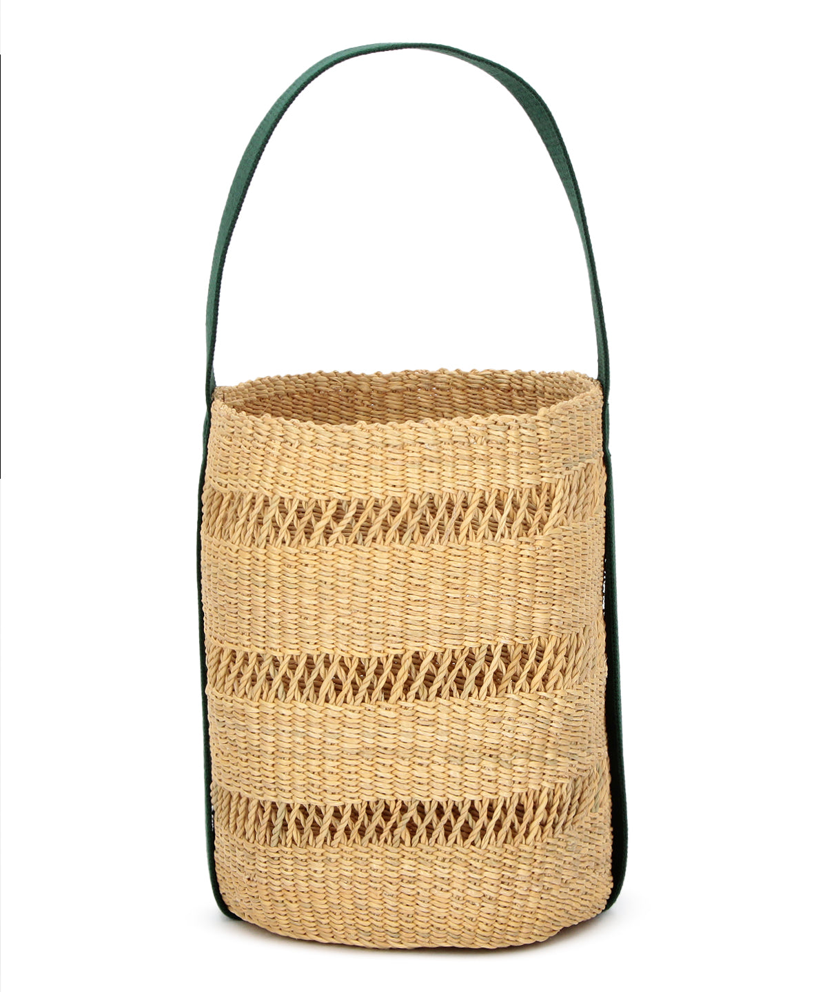 Mesh Tube Basket GREEN