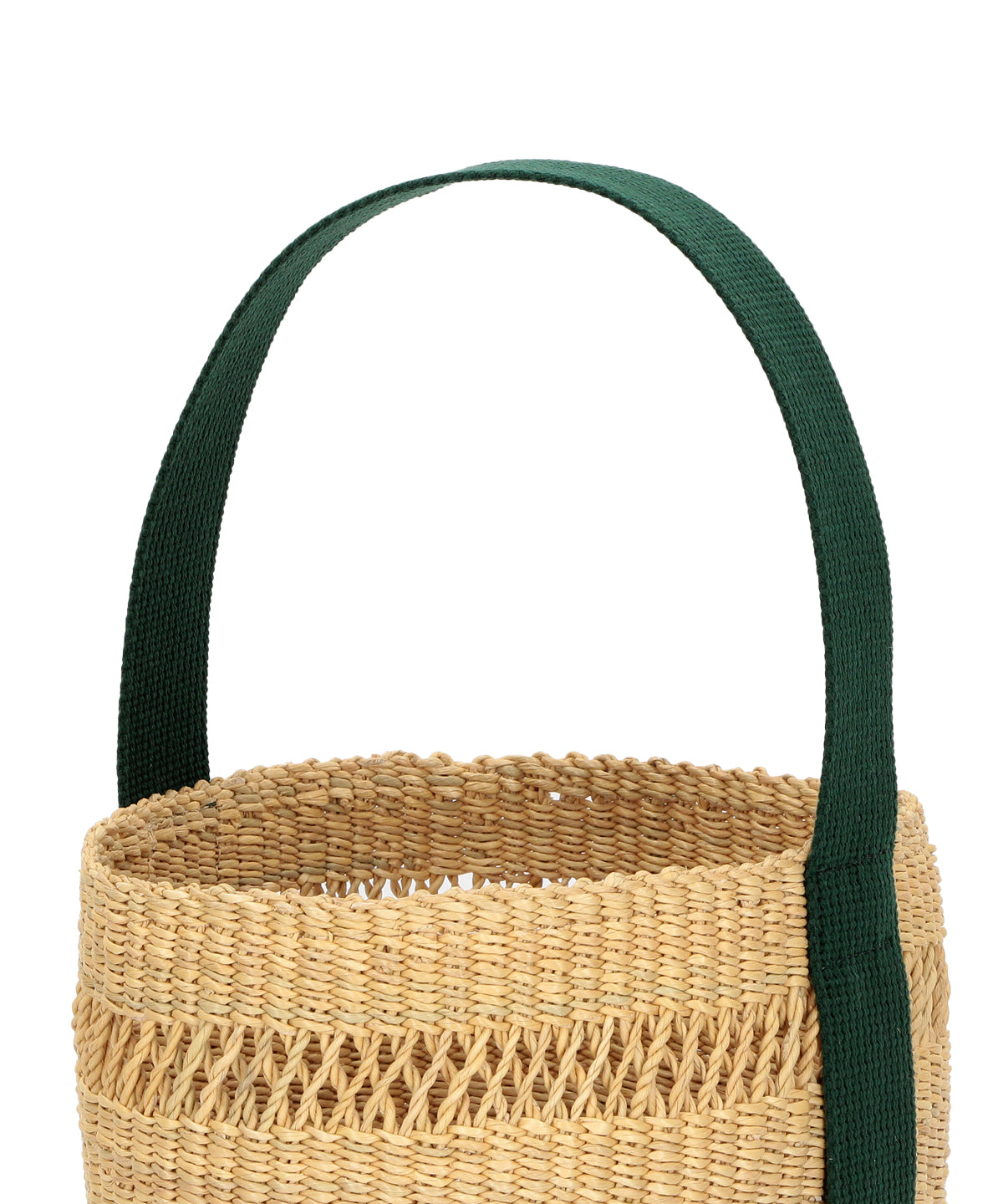 Mesh Tube Basket GREEN