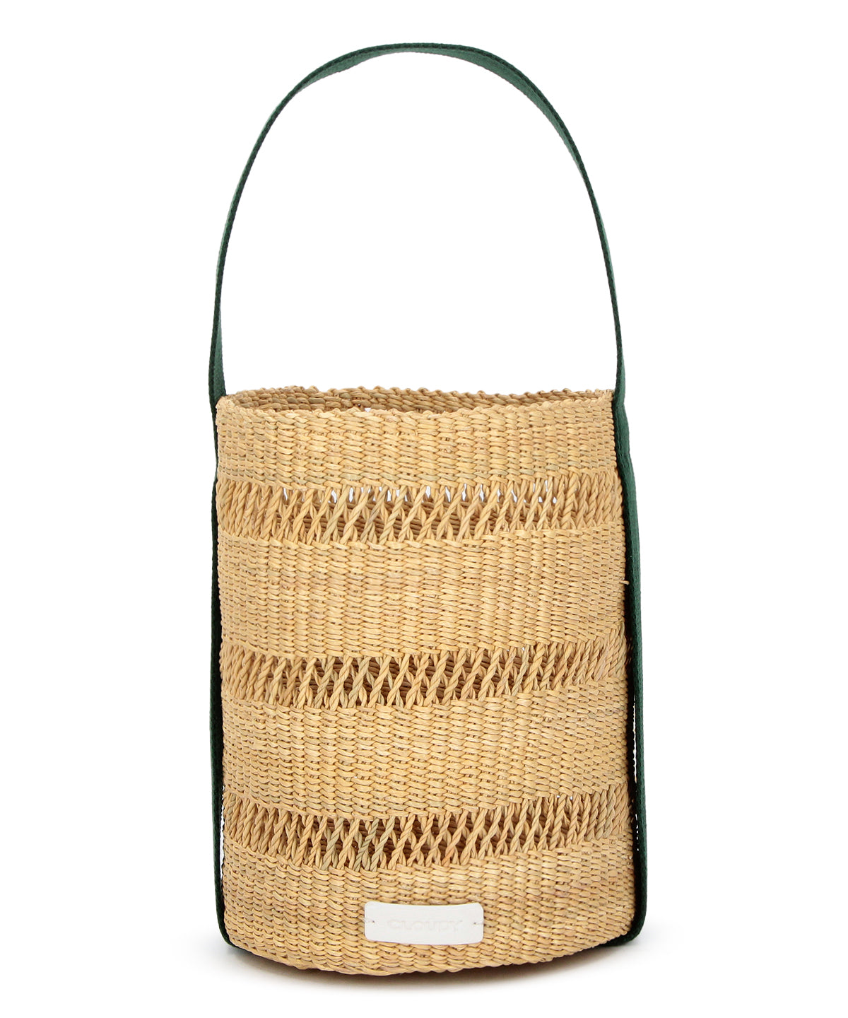 Mesh Tube Basket GREEN