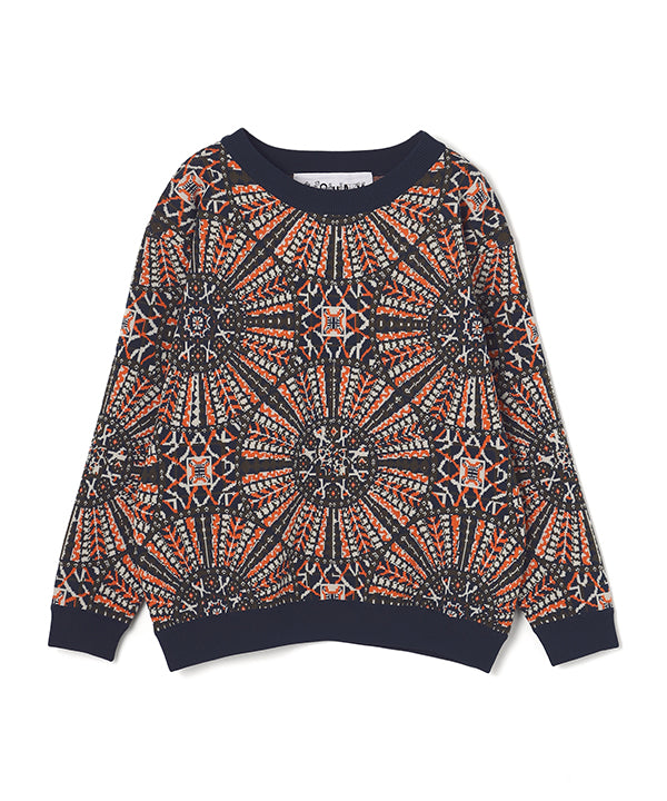 Kids Recycled Knit Sweater BLUE