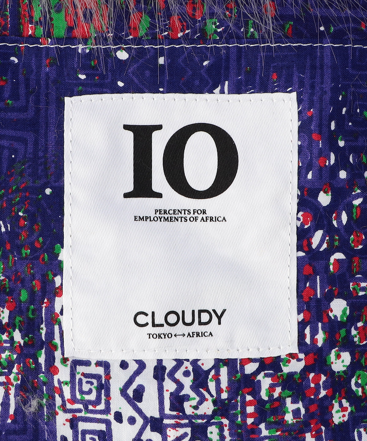 エコファーロゴハンドルトートバッグ (Lサイズ) グレー