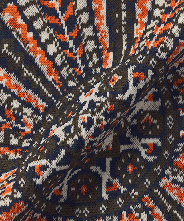 Kids Recycled Knit Sweater BLUE