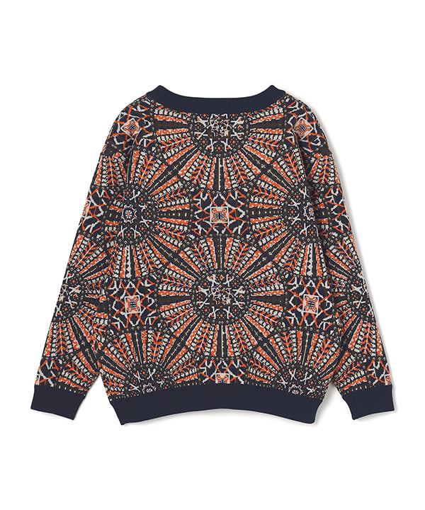 Kids Recycled Knit Sweater BLUE