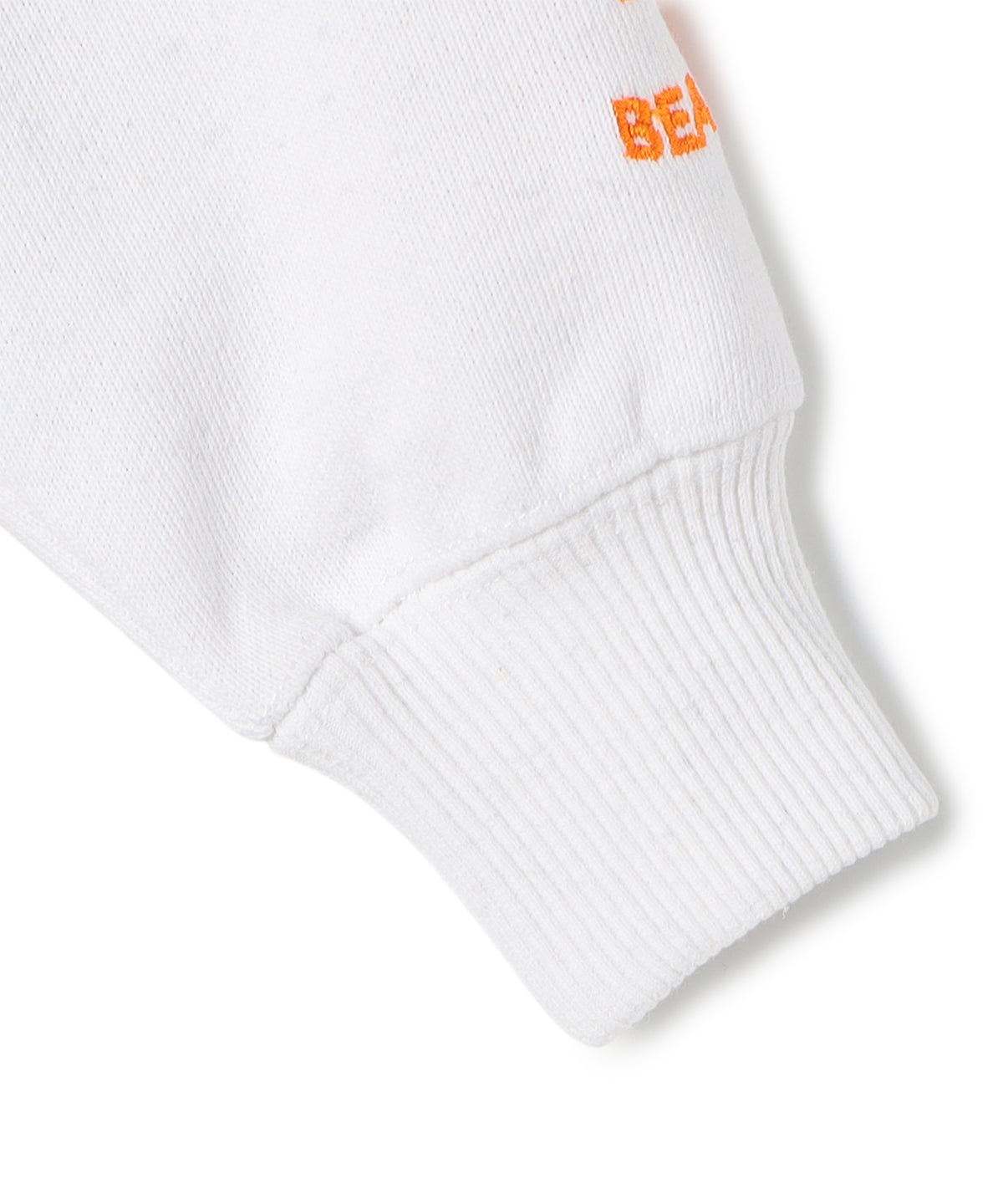 Kids Recycle Sweat Shirts Big-C WHITE