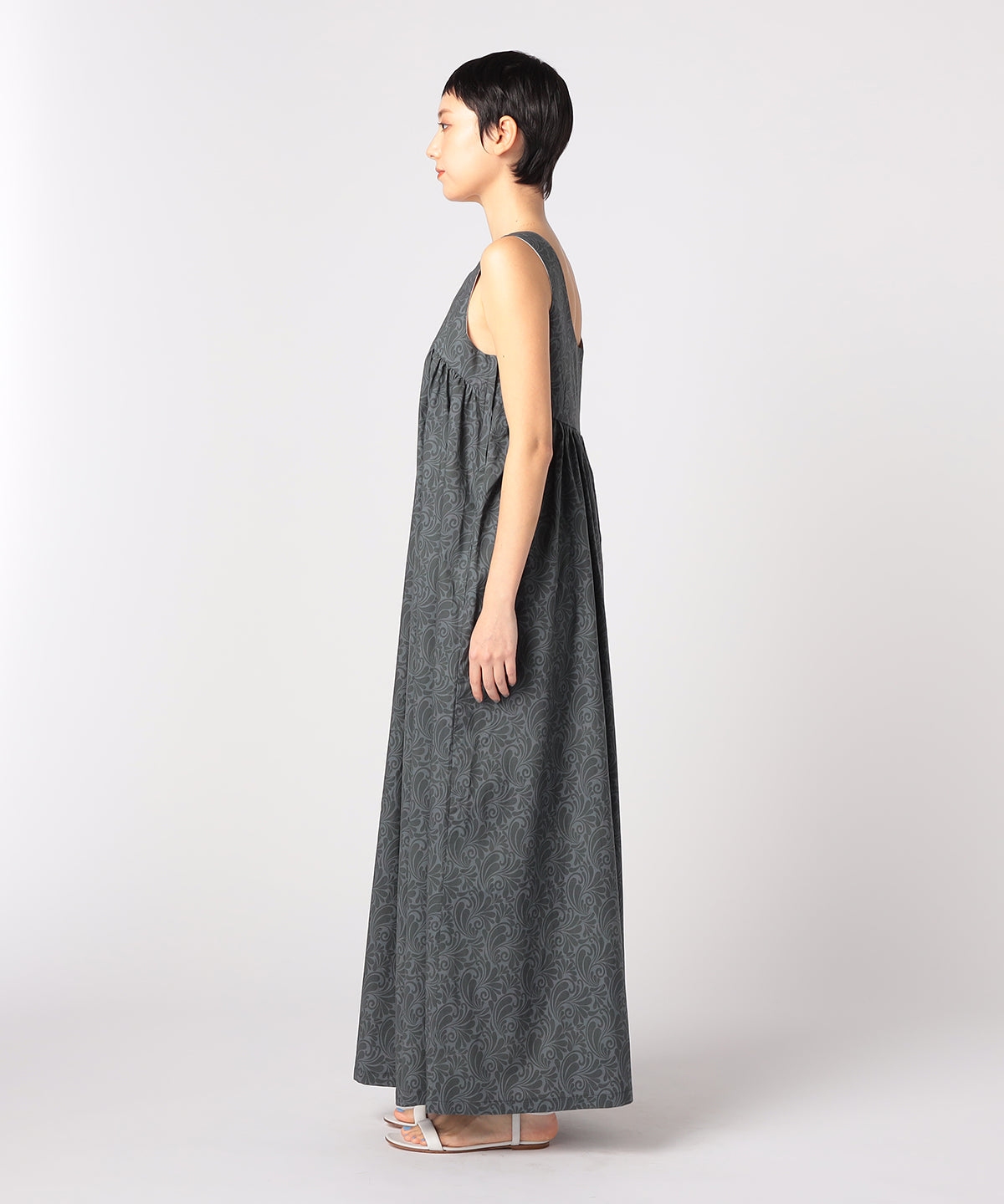 African Textile All In One Charcoal