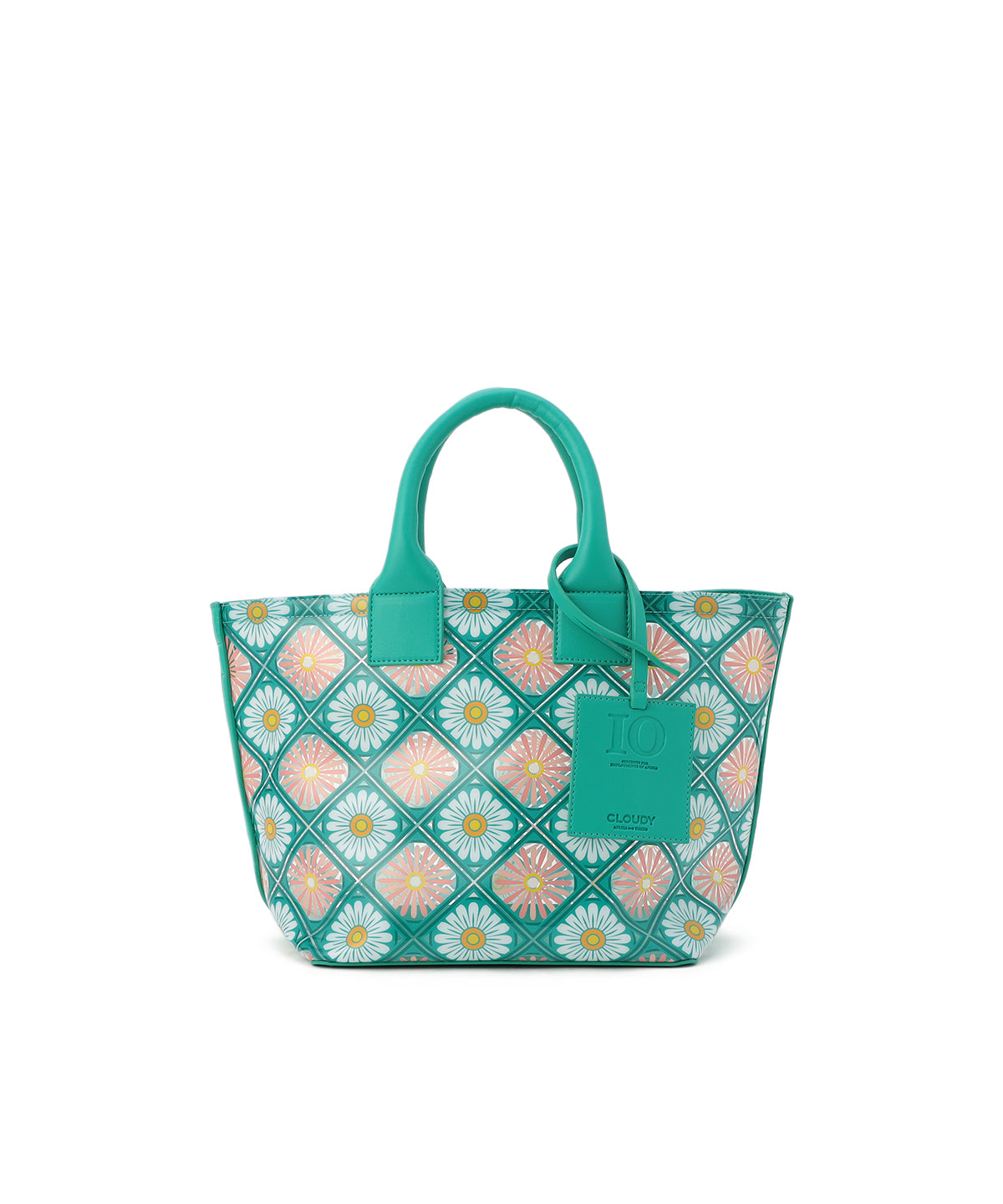EVA×Fake Leather handle Bag(Medium) E.GREEN