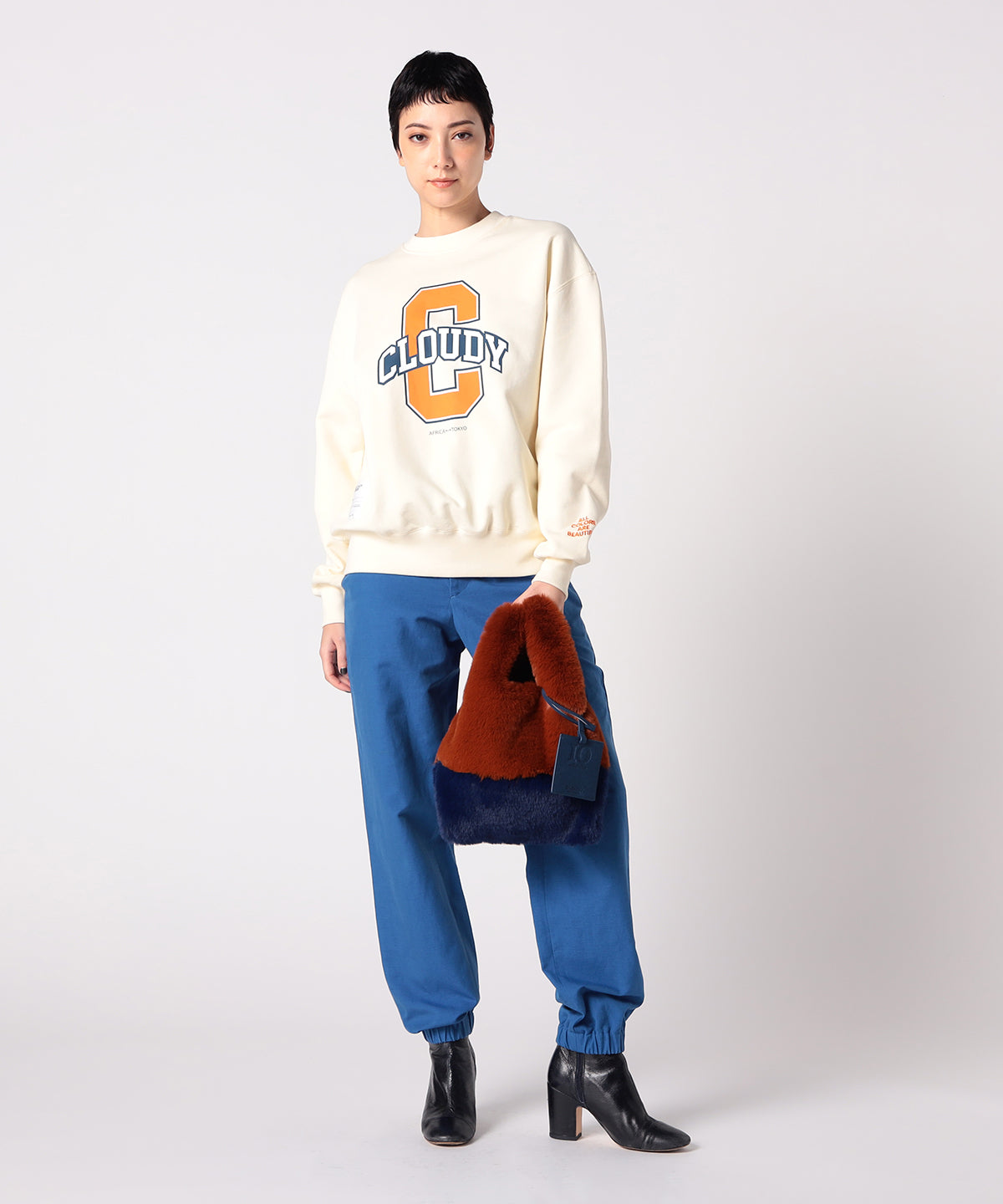 Sweat Shirts Big-C IVORY