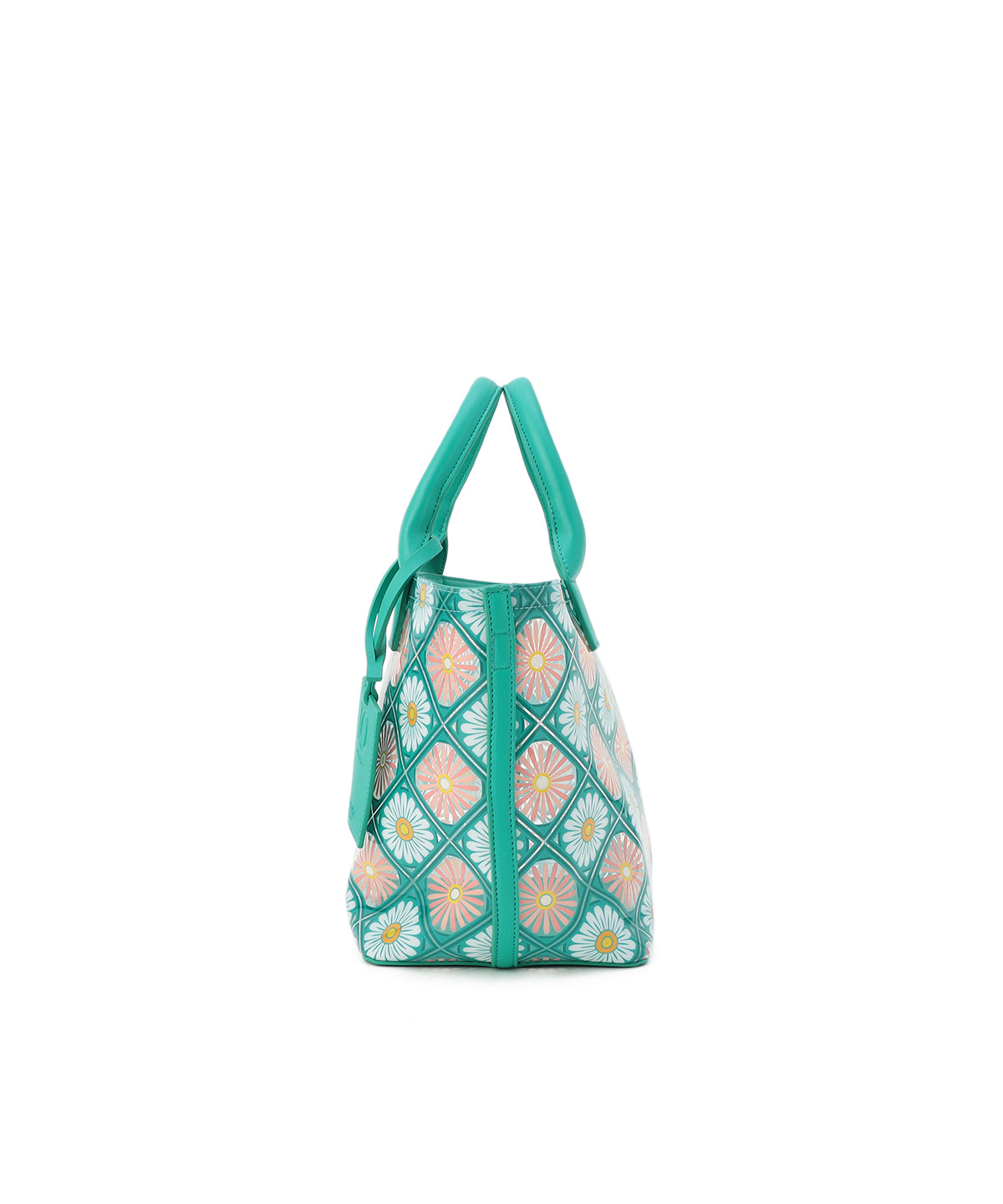 EVA×Fake Leather handle Bag(Medium) E.GREEN