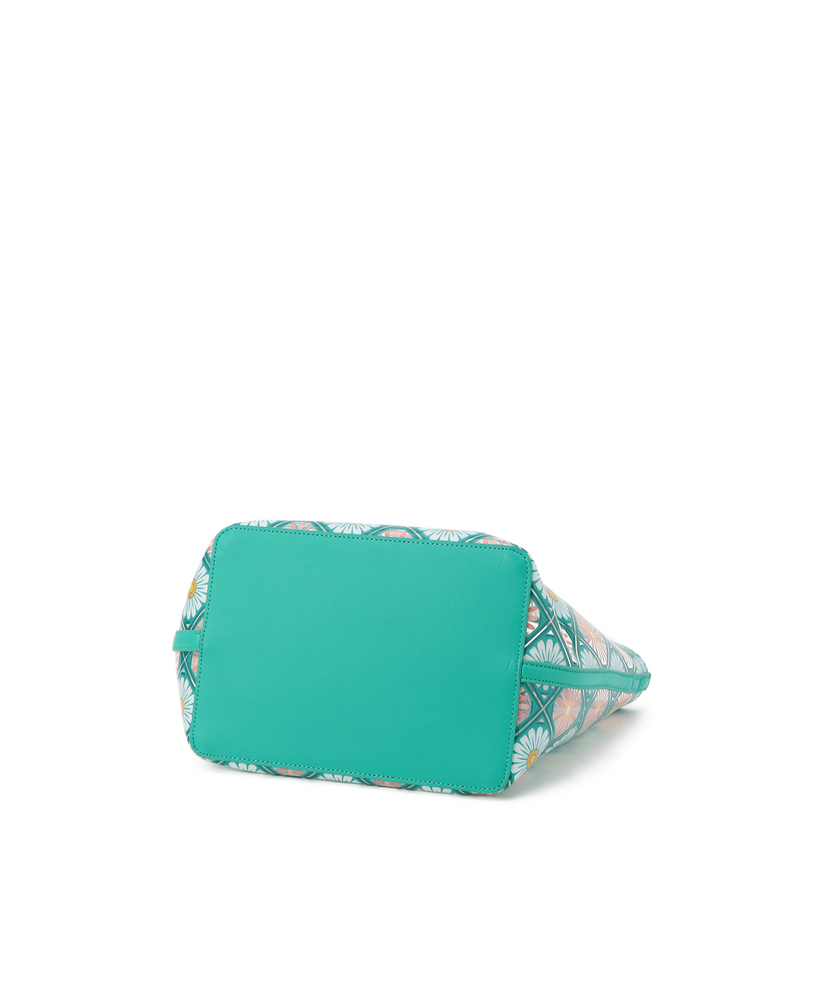 EVA×Fake Leather handle Bag(Medium) E.GREEN
