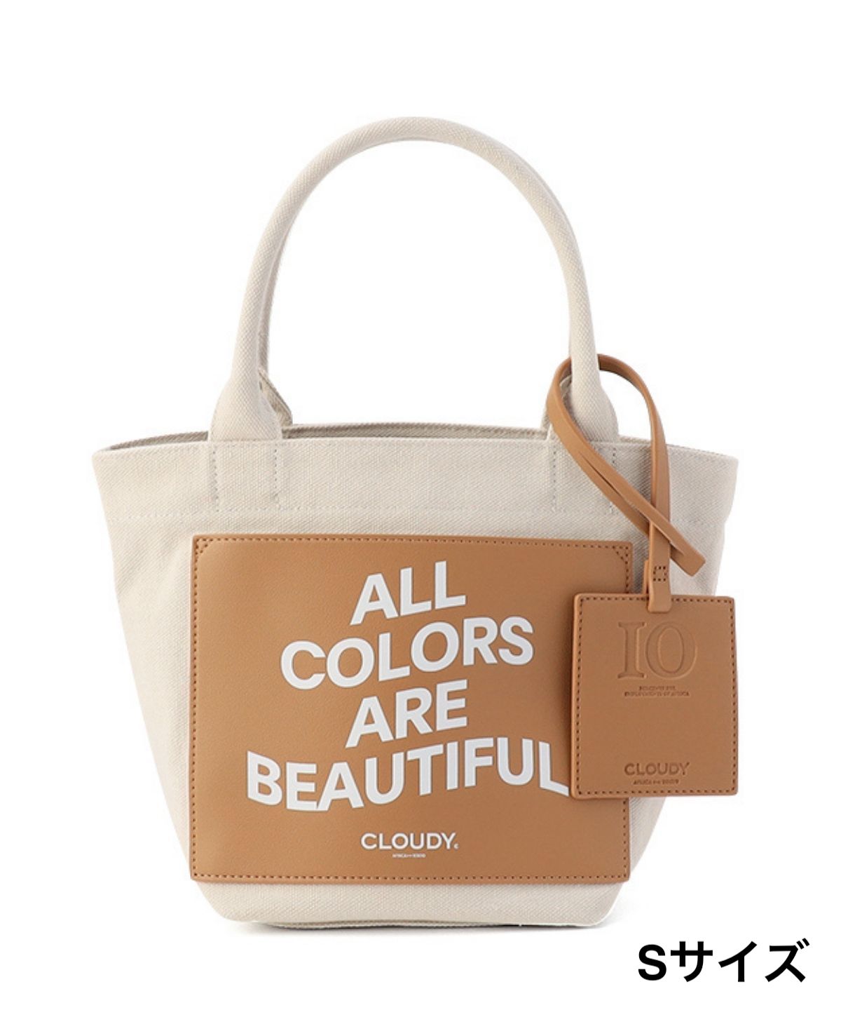 キャンバストートバッグ BEIGE(S / Mサイズ)