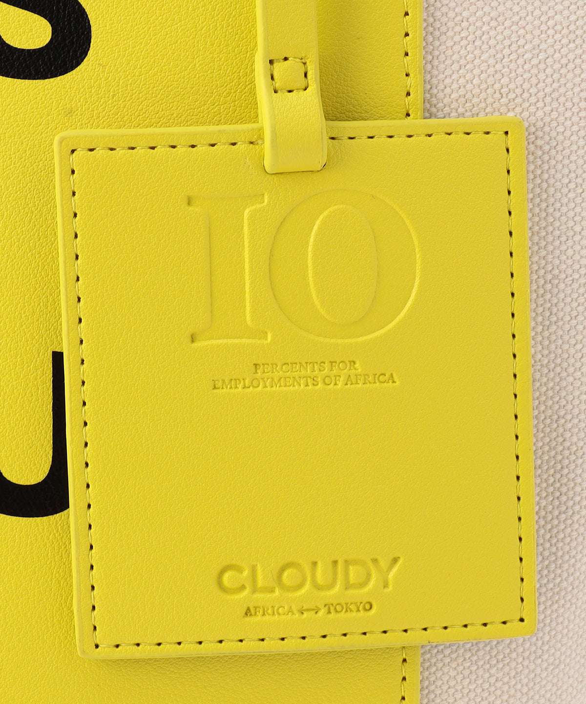 キャンバストートバッグ YELLOW1(S / Mサイズ)