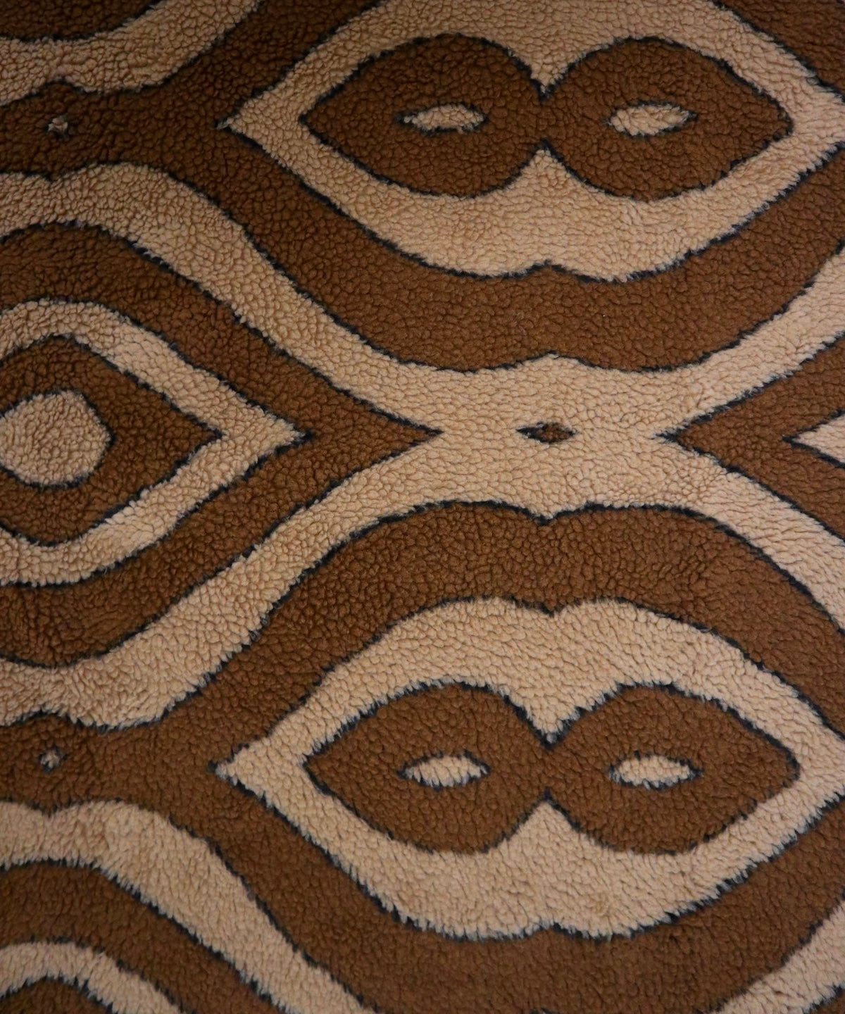 ボアブランケット ブラウン