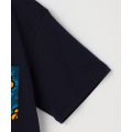 Pocket T-SHIRTS Uneck 375 NAVY
