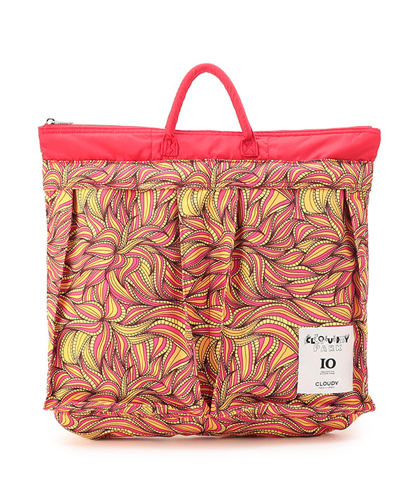 Printed Helmet Bag (Large) RED | Bag | CLOUDY official mail order site