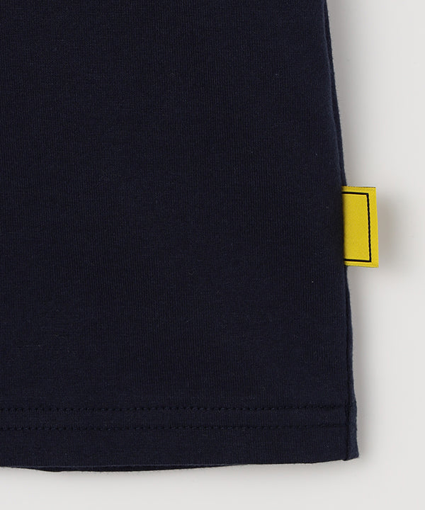 Pocket T-SHIRTS Uneck 376 NAVY