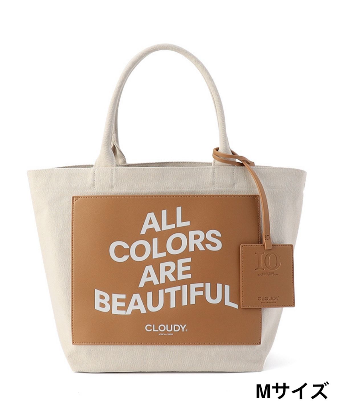 キャンバストートバッグ BEIGE(S / Mサイズ)