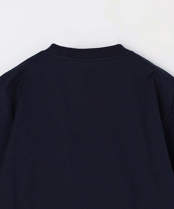 Pocket T-SHIRTS Uneck 375 NAVY