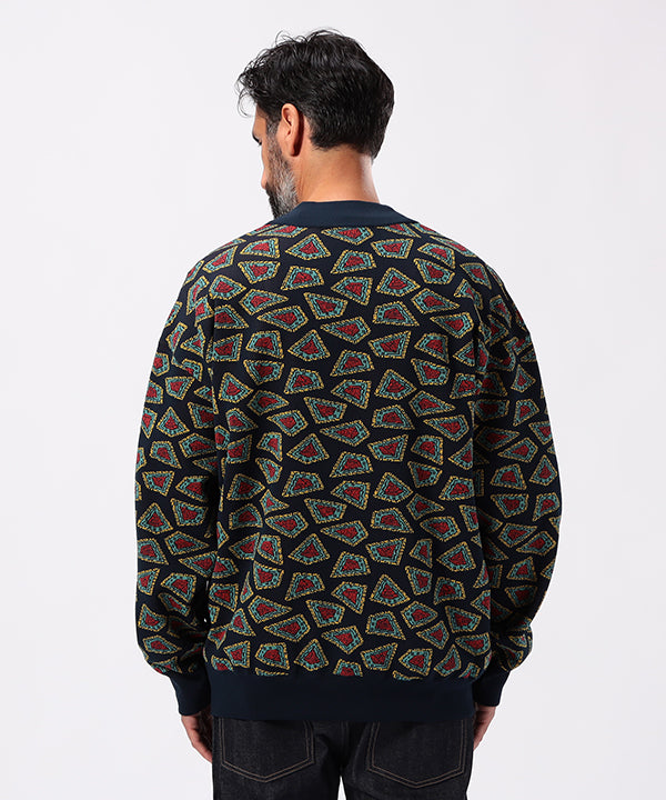 Recycled Knit Cardigan NAVY