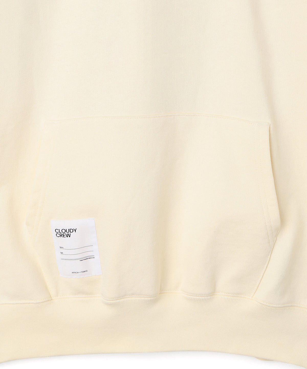Sweat Parka Have A Good CLOUDY IVORY