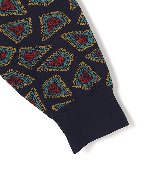 Recycled Knit Cardigan NAVY