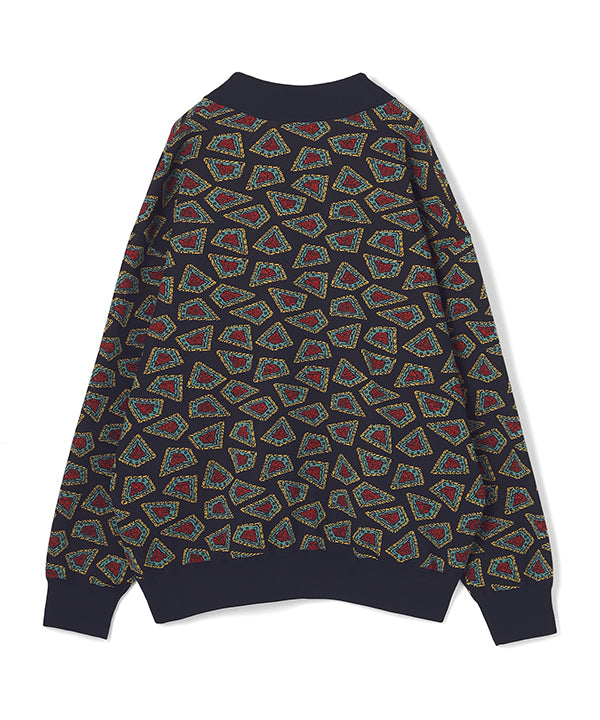 Recycled Knit Cardigan NAVY