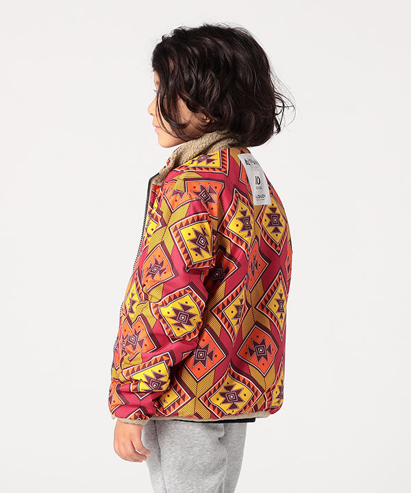 Kids Recycled Reversible BOA Blouson BEIGE