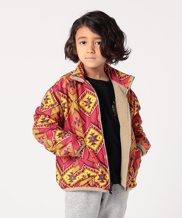 Kids Recycled Reversible BOA Blouson BEIGE